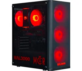 HAL3000 MČR Finale Elite černá / AMD Ryzen 7 5700X 3.4GHz / 32GB / RX 9060 XT 16GB / 1TB SSD / Wi-Fi / W11H