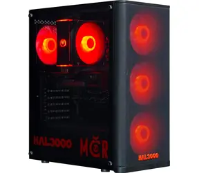 HAL3000 MČR Finale Elite černá / AMD Ryzen 7 7700 3.8GHz / 32GB / RX 9060 XT 16GB / 1TB SSD / Wi-Fi / W11H