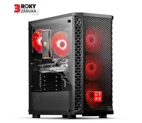 LYNX Challenger (10463144) černá / AMD Ryzen 7 8700F 4.1GHz / 32GB / 1TB SSD / NVIDIA RTX 5070 12GB / W11H