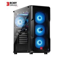 LYNX Challenger (10463147) černá / AMD Ryzen 7 7800X3D 4.2GHz / 32GB / 2TB SSD / NVIDIA RTX 5070 Ti 16GB / W11H