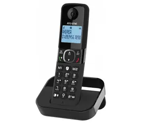 Alcatel F860 černá / bezdrátový telefon / LCD displej