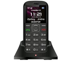 Aligator A720 4G Senior černá / 1.8" TFT / SOS tlačítko / nabíjecí stojánek / SOS lokátor / FM rádio