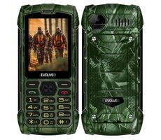EVOLVEO StrongPhone H1 lovecká camo / 2.8" / Dual-SIM / IP68