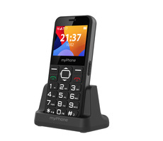 Rozbaleno - myPhone HALO 3 senior černá / 2.3" / 240 x 320 / 0.3MPx / 1000 mAh / micorSD / SOS funkce / rozbaleno