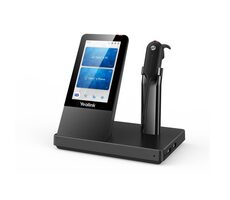 Yealink WH67 DECT / DECT základna + mono náhlavní souprava / 4" dotyk. displej / Bluetooth Dongle BT50