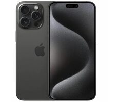 Bazar - Apple iPhone 15 Pro Max 256GB Titanová černá eSIM-Only Jakost C / bazar
