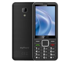 myPhone 3510 LTE černá / 3.5" IPS / 320 x 480 / 2 MPx / 1800 mAh / microSD / Dual-Sim / Bluetooth 