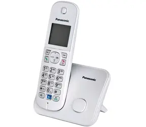 Rozbaleno - Panasonic KX-TG6811GS / Bezdrátový analogový telefon / DECT / GAP/telefonní seznam 120/max. 15 hodin hovoru / rozbaleno
