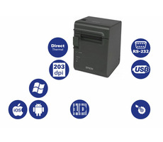 EPSON TM-L90 / Tiskárna štítků / Termo / 203dpi / USB / RS-232 / černá