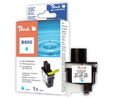 Peach LC-900 alternativní cartridge pro Brother / DCP-110C, DCP-115C / 12 ml / Modrá