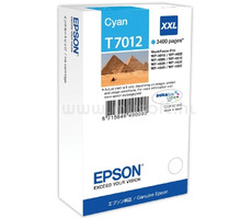 Epson T7012 originální cartridge / 3.400 stran / Modrá