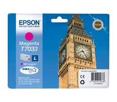 Epson T7033 originální cartridge / 800 stran / Purpurová / doprodej