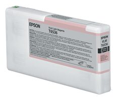 EPSON T6536 originální cartridge Stylus Pro 4900 světle červená / 200 ml