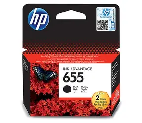 HP CZ109AE Ink Cart No.655 pro DJ4615, 5525, 14ml, Black