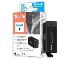 Peach Remanufactured 364XL alternativní cartridge / HP Photosmart D5460 / 19 ml / Černá