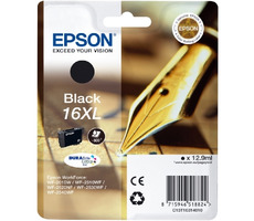 Epson T1631 originální cartridge 16XL černá / 12.9 ml / WF-2010W & WF-2510WF