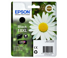 EPSON T1811 originální cartridge 18XL / XP-405, 305 / Černá