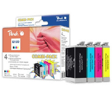 Peach T1301-T1304 alternativní cartridge s čipem / Epson Stylus Office BX525WD / 1x25 + 3x10ml / Multipack