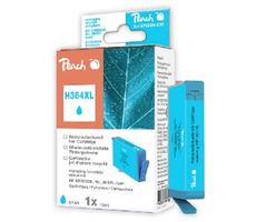 Peach 364XL alternativní cartridge s čipem / HP Photosmart B8550, C5380 / 12 ml / Modrá