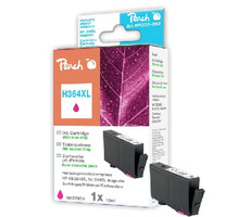 Peach 364XL alternativní cartridge s čipem / HP Photosmart B8550, C5380 / 12 ml / Fialová