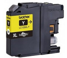 Brother LC-125 originální cartridge žlutá / MFC-J4410DW / 1200 stran / Žlutá