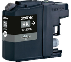 Brother LC-123 originální cartridge černá / MFC-J4410DW / 600 stran / Černá