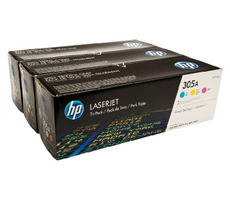 HP CF370AM originální toner / LaserJet Pro 300 / LaserJet Pro  400 / 3x2.600 stran / azurový / purporový / žlutý / doprodej