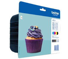 Brother LC-123VALBP originální cartridge / MFC-J4410DW / 4x 600 stran / Multipack / CMYK