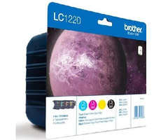 Brother LC-1220 originálníní cartridge / MFC-J430W/MFC-J625DW / 4x 300 stran / Multipack / CMYK