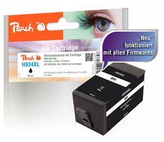 Peach 934XL Remanufakturovaná cartridge / HP Officejet Pro 6230 e-printer / 6830 e-AiO / 1000 stran / černá