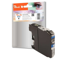 Peach Remanufactured LC-123 alternativní cartridge / pro Brother DCP-J4110 / černá