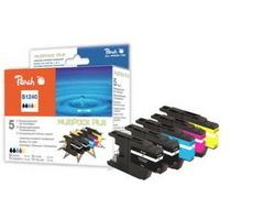 Peach remanufactured LC-1240 MultiPack Plus alternativní cartridge / Brother MFC-J430W / Multipack