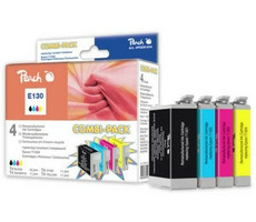Peach Remanufactured T1305 MultiPack alternativní cartridge / Epson Stylus Office BX525WD / Multipack