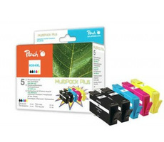 Peach Remanufactured 364XL MultiPack Plus alternativní cartridge / HP Photosmart D5460 / OEM chip / Multipack