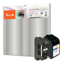 Peach Remanufactured HP45/78 MultiPack alternativní cartridge / HP Deskjet 800/900 / OEM Chip / MultiPack