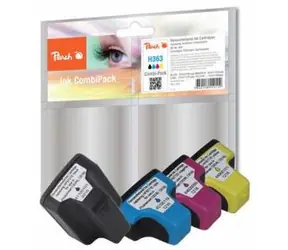 Peach Remanufactured 363 MultiPack alternativní cartridge / HP Photosmart 3210 / Nový Chip / MultiPack