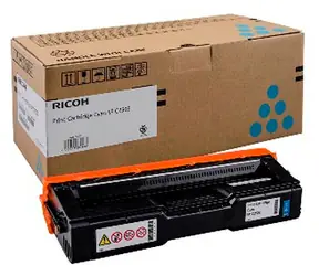 RICOH originální toner 407544 / pro SP C250DN/C250SF / 1.600 stran / azurová
