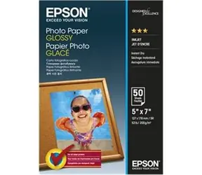 EPSON Pape Glossy Photo 13x18 (50 listů), 200g/m2