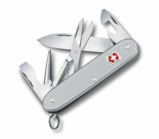 VICTORINOX PIONEER X stříbrná / Kapesní nůž / Ocel / Počet funkcí 9 / Délka 93 mm