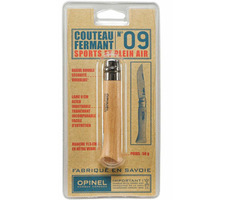 Opinel 1254 VRI N°09 Inox 9 cm buk / Zavírací nůž