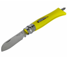 Opinel 1804 VRI N°09 Inox 7 cm žlutá / Kapesní nůž pro kutily DIY