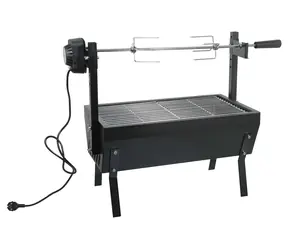 Cattara Gril BARBECUE 60cm s motorem 230V / Rošt: 56 x 30 cm