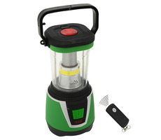 Cattara Svítilna LED 300lm CAMPING REMOTE CONTROL / COB LED + LED / 3x D LR20 3x AAA 2x AAA baterie / IP44