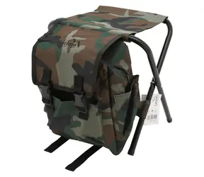 Cattara OLBIA ARMY / Židle skládací s batohem / nosnost: 90 kg