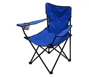 Cattara BARI modrá / Židle kempingová skládací / nosnost: 90 kg