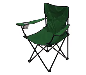 Cattara BARI zelená / Židle kempingová skládací / nosnost: 90 kg / doprodej
