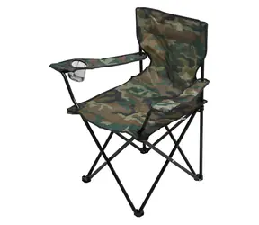 Cattara BARI ARMY / Židle kempingová skládací / nosnost: 90 kg