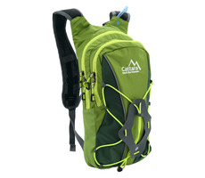 Cattara Batoh 10l + 2l pitný vak GreenW / 26 x 16 x 45 cm