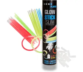 PLANTIN Glow Stick Slim / svítící tyčky 100 ks / 4 barvy