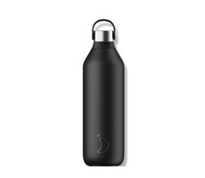 CHILLY'S Series 2 Water Bottle 1000ml Abyss Black / Termo láhev / Nerezová ocel